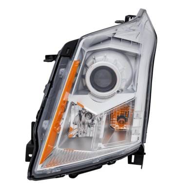 Headlight Compatible With 2010-2013 Cadillac Srx 3.6L 2.8L V6 Lfx Lf2 Left Driver Side Halogen thumbnail 2