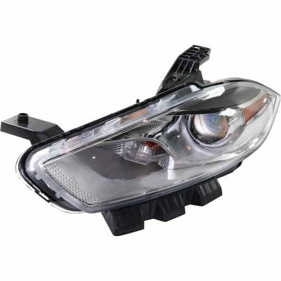 Headlight Compatible With 2016 Dodge Dart 2.0L 1.4L I4 Tigershark Multiair2 Left Driver Side Halogen thumbnail 2