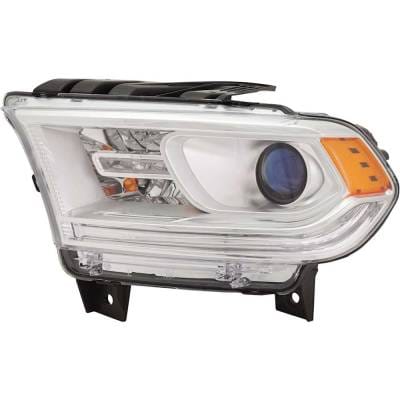 Headlight Compatible With 2016-2020 Dodge Durango 3.6L 5.7L V6 Hellcat Left Driver Side Halogen thumbnail 2