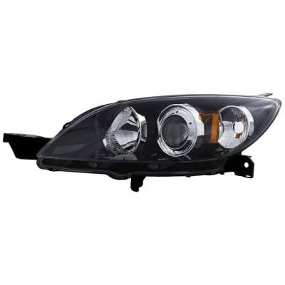Headlight Compatible With 2004-2009 Mazda 3 2.0L 2.3L I4 Left Driver Side Halogen M100166q 156Hp thumbnail 2