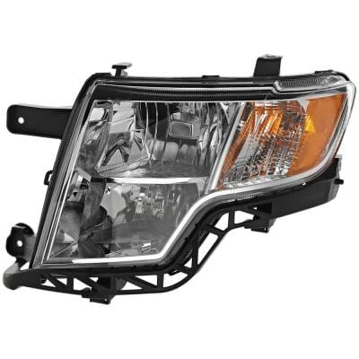 Headlight Compatible With 2007-2010 Ford Edge 3.5L 2.0L V6 Duratec Left Driver Side Halogen thumbnail 2