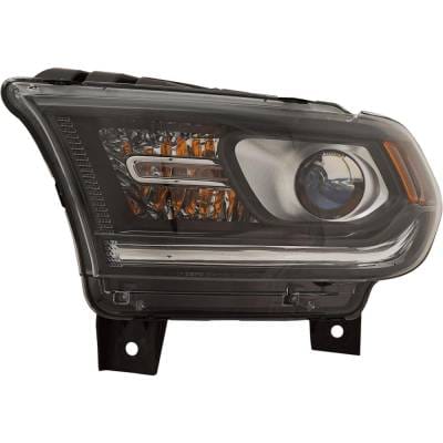 Headlight Compatible With 2016-2020 Dodge Durango 3.6L 5.7L V6 Hellcat Left Driver Side Halogen thumbnail 4