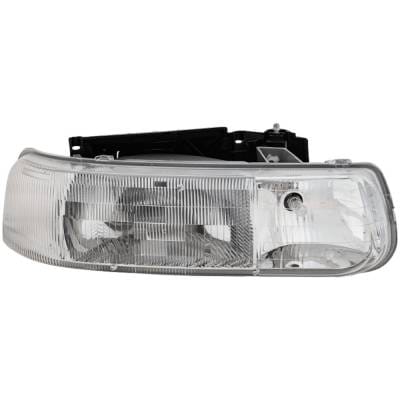 Headlight Compatible With 1999-2006 Chevrolet Silverado 2500 Silverado 1500 Tahoe Suburban 1500 thumbnail 2