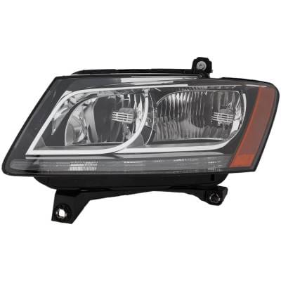 Headlight Compatible With 2013-2014 Audi Q5 Sq5 2.0L 3.0L I4 Ea888 Ea837 Left Driver Side Halogen thumbnail 2