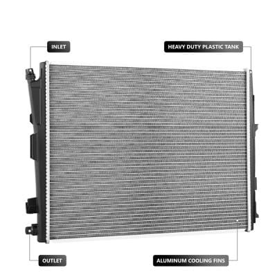 Engine Radiator Compatible With 2019-2020 Bmw 2.0L 3.0L I4 Ea888 Ea837/Ea839 Audi Audi 349Hp thumbnail 2