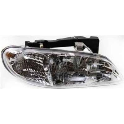 Headlight Compatible With 1996-1998 Pontiac Grand Am Right Passenger Side Replaces 16524658 thumbnail 2