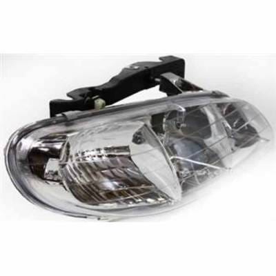 Headlight Compatible With 1996-1998 Pontiac Grand Am Right Passenger Side Replaces 16524658 thumbnail 6