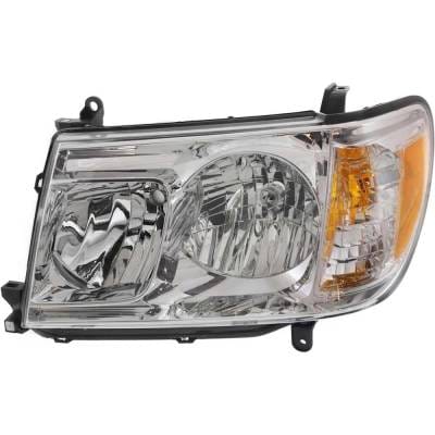 Headlight Compatible With 2005-2007 Toyota Land Cruiser Left Driver Side Halogen Rbt100104 thumbnail 2