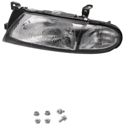 Headlight Compatible With 1993-1997 Nissan Altima Left Driver Side Replaces B60601e411 20-1849-00 thumbnail 2