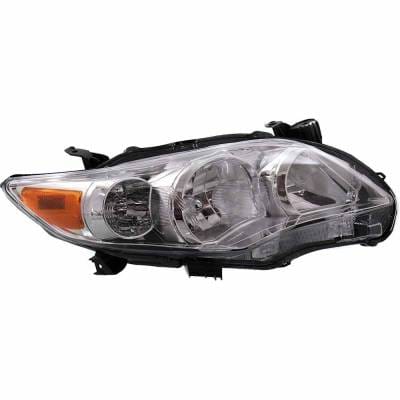 Headlight Compatible With 2011-2013 Toyota Corolla 1.8L I4 Right Passenger Side Halogen Rept100373 thumbnail 2