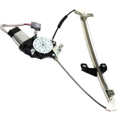 Power Window Regulator Compatible With 2003-2007 Honda Accord 2.4L 3.0L I4 K24a4/K24a8 J30a4/J30a5 thumbnail 2