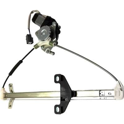 Power Window Regulator Compatible With 2003-2007 Honda Accord 2.4L 3.0L I4 K24a4/K24a8 J30a4/J30a5 thumbnail 10