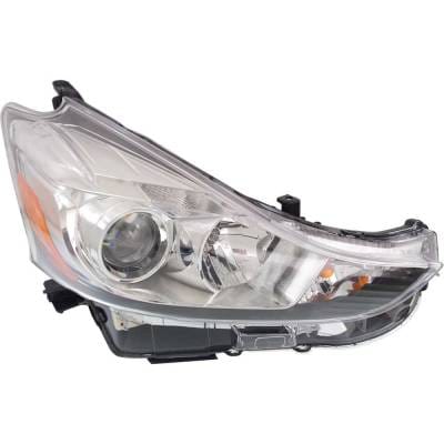 Headlight Compatible With 2015-2018 Toyota Prius V 1.8L I4 Right Passenger Side Halogen Repty100135 thumbnail 2