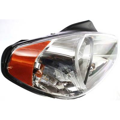 Headlight Compatible With 2006 Hyundai Accent 1.6L I4 G4ed Right Passenger Side Halogen H100187 thumbnail 6