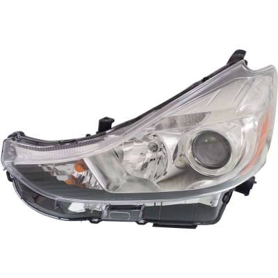 Headlight Compatible With 2015-2018 Toyota Prius V 1.8L I4 Left Driver Side Halogen Repty100136 thumbnail 2