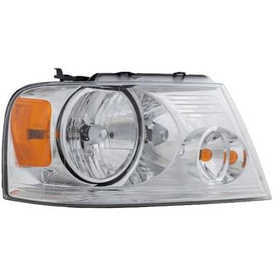 Headlight Compatible With 2004-2008 Ford F-150 Mark L 4.2L 4.6L V6 Essex Right Passenger Side thumbnail 6