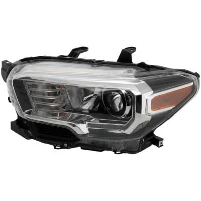 Headlight Compatible With 2016-2023 Toyota Tacoma 2.7L 3.5L I4 Left Driver Side Halogen Repty100142q thumbnail 2
