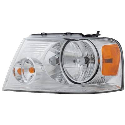 Headlight Compatible With 2004-2008 Ford F-150 Mark L 4.2L 4.6L V6 Essex Left Driver Side Halogen thumbnail 6
