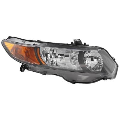 Headlight Compatible With 2006-2007 Honda Civic 1.8L 2.0L I4 R18a1 K20z3 Right Passenger Side thumbnail 2