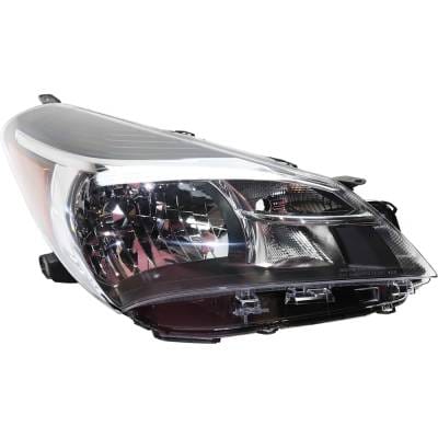 Headlight Compatible With 2015-2017 Toyota Yaris 1.5L I4 Right Passenger Side Halogen Repty100119q thumbnail 2