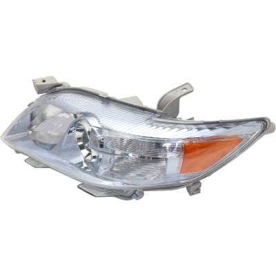Headlight Compatible With 2010-2011 Toyota Camry 2.4L 3.5L I4 Left Driver Side Halogen Repty100126 thumbnail 4