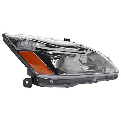 Headlight Compatible With 2003-2007 Honda Accord 2.4L 3.0L I4 K24a4/K24a8 J30a4/J30a5 Right thumbnail 4