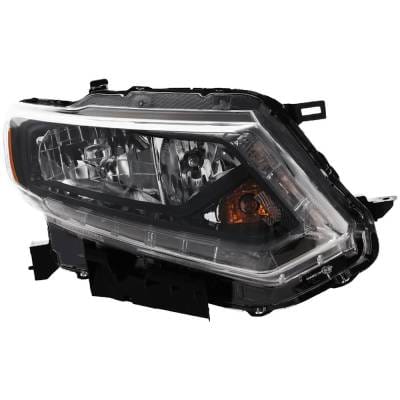 Headlight Compatible With 2014-2016 Nissan Rogue 2.5L 2.0L I4 Qr25de Mr20dd Right Passenger Side thumbnail 4