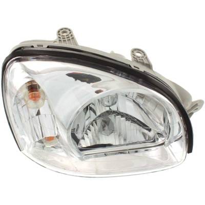 Headlight Compatible With 2003 Hyundai Santa Fe 2.4L 2.7L I4 Right Passenger Side Halogen H100141 thumbnail 12