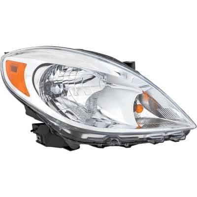 Headlight Compatible With 2012-2014 Nissan Versa 1.6L I4 Hr16de Right Passenger Side Halogen thumbnail 2