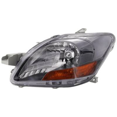 Headlight Compatible With 2007-2011 Toyota Yaris 1.5L I4 Left Driver Side Halogen Rept100118 106Hp thumbnail 2