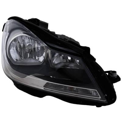 Headlight Compatible With 2012-2015 Mercedes-Benz C63 Amg C250 C350 1.8L 3.0L I4 M271 M272 M276 thumbnail 4