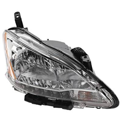 Headlight Compatible With 2013-2015 Nissan Sentra 1.8L 1.6L I4 Mra8de Mr16ddt Right Passenger Side thumbnail 2