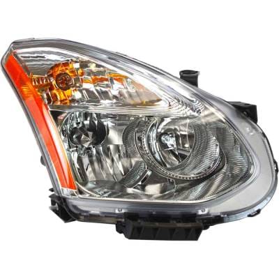 Headlight Compatible With 2013 Nissan Rogue 2.5L I4 Qr25de Right Passenger Side Halogen Repn100315q thumbnail 2