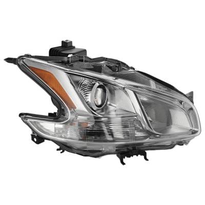 Headlight Compatible With 2009-2014 Nissan Maxima 3.5L V6 Vq35de Right Passenger Side Halogen thumbnail 2