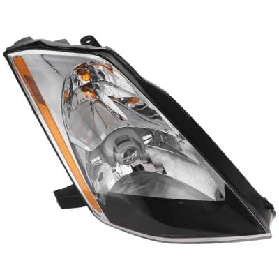 Headlight Compatible With 2003-2005 Nissan 350Z 3.5L V6 Vq35de/Vq35hr Right Passenger Side Halogen thumbnail 2
