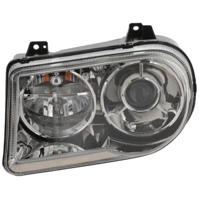 Headlight Compatible With 2005-2010 Chrysler 300 2.7L 3.5L V6 Eer Egg Left Driver Side 250Hp thumbnail 2