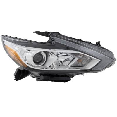 Headlight Compatible With 2016-2018 Nissan Altima 2.5L 3.5L I4 Qr25de Vq35de Right Passenger Side thumbnail 2