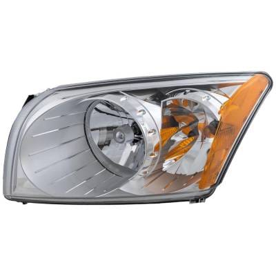 Headlight Compatible With 2007-2012 Dodge Caliber 2.0L 2.4L I4 Ecn Ed3 Ece Left Driver Side Halogen thumbnail 2