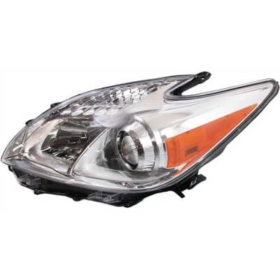 Headlight Compatible With 2012-2015 Toyota Prius 1.8L I4 Left Driver Side Halogen Rept100358 134Hp thumbnail 4