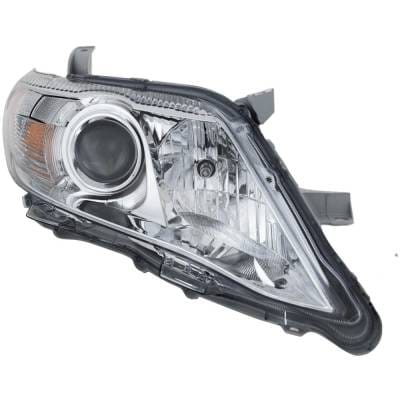 Headlight Compatible With 2010-2011 Toyota Camry 2.4L 3.5L I4 Right Passenger Side Halogen thumbnail 4