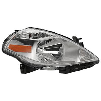 Headlight Compatible With 2007-2012 Nissan Versa 1.6L I4 Hr16de Right Passenger Side 109Hp Replaces thumbnail 4