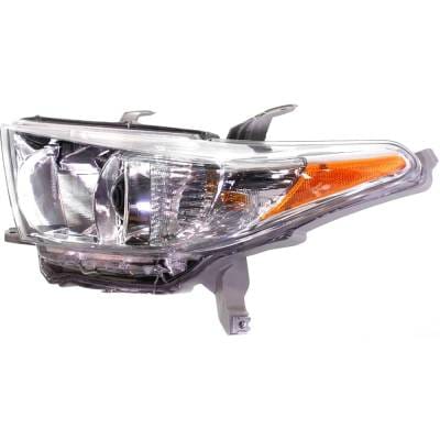 Headlight Compatible With 2010 Toyota Highlander 2.7L 3.5L I4 Left Driver Side Halogen Rept100170 thumbnail 4