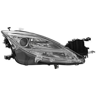 Headlight Compatible With 2009-2010 Mazda 6 2.5L 3.7L I4 Mzi Right Passenger Side Halogen thumbnail 2