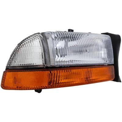 Headlight Compatible With 1997-1998 Dodge Dakota Durango 2.5L 3.9L I4 Right Passenger Side 175Hp thumbnail 2