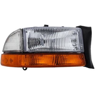 Headlight Compatible With 1997-1998 Dodge Dakota Durango 2.5L 3.9L I4 Right Passenger Side 175Hp thumbnail 4