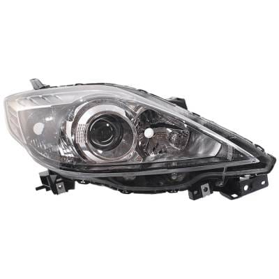 Headlight Compatible With 2008-2010 Mazda 5 2.3L 2.5L I4 L3 L5 Right Passenger Side Halogen thumbnail 2