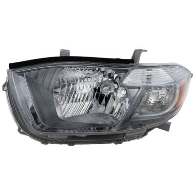 Headlight Compatible With 2008-2010 Toyota Highlander 2.7L 3.5L I4 Left Driver Side 270Hp Replaces thumbnail 2