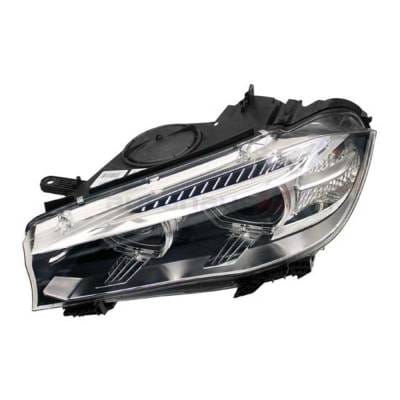 Headlight Compatible With 2014-2016 Bmw X5 X6 2.0L 3.0L I4 N20b20 N55b30 N63b44 Left Driver Side thumbnail 2