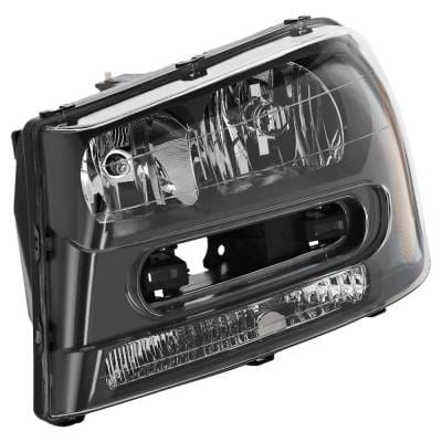 Headlight Compatible With 2002-2009 Chevrolet Trailblazer Trailblazer Ext Left Driver Side Replaces thumbnail 4