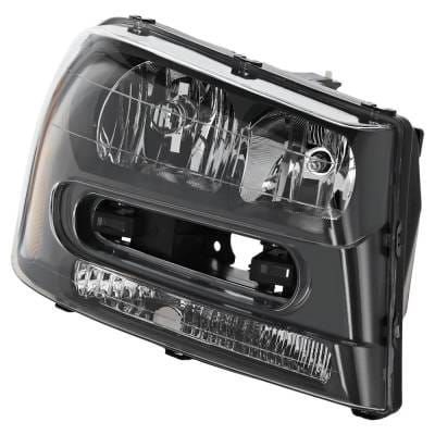 Headlight Compatible With 2002-2009 Chevrolet Trailblazer Trailblazer Ext Right Passenger Side thumbnail 4